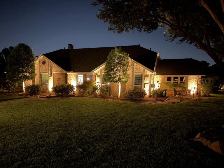 Semper Fi Landscape Solutions at work in Denton County, Texas