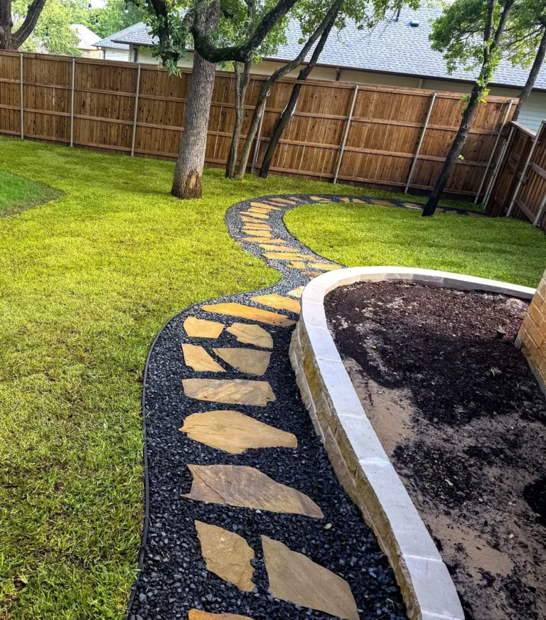 Landscaping and lawn care in Argyle, TX by Semper Fi Landscape Solutions